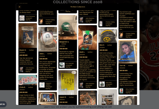 Powers Sports Memorabilia 